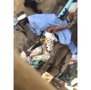 alfa caught having sex with a mad woman for rituals