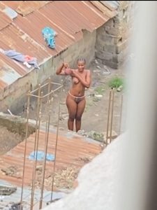 Watch My Neighbour Taking Bath Outside (Video)